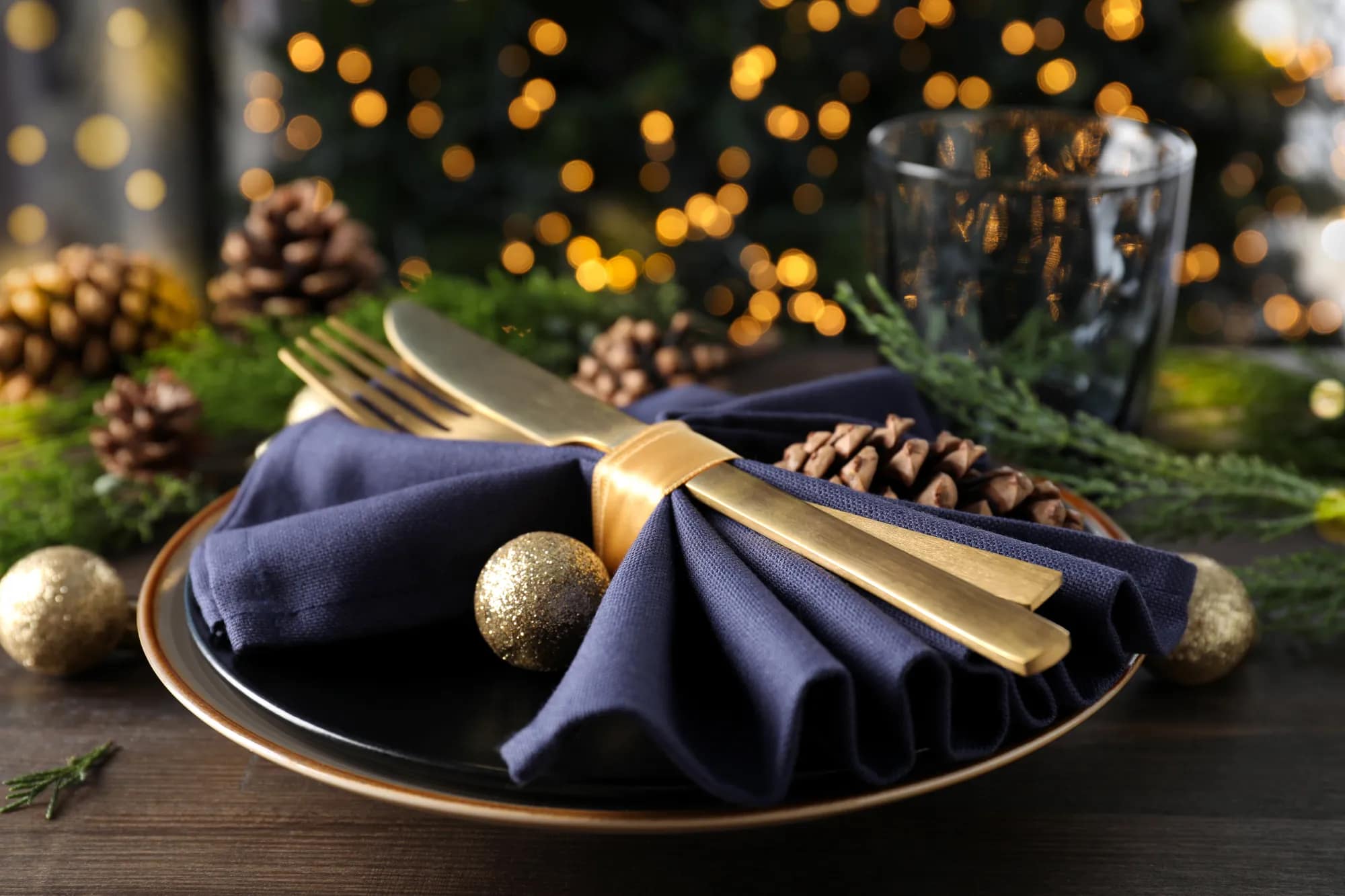 Festlich genießen zur Weihnachtszeit.