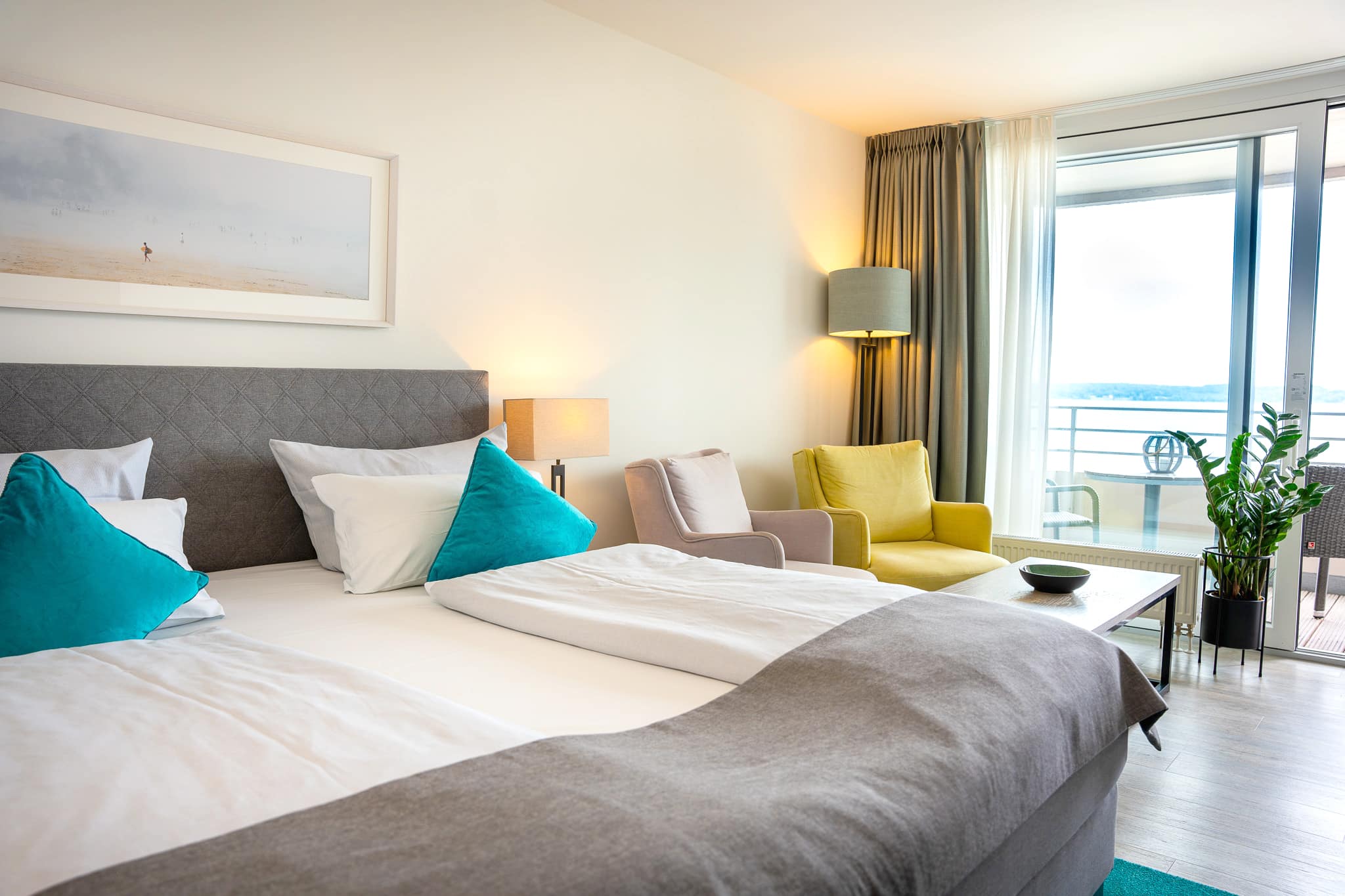 Doppelzimmer Wasserseite