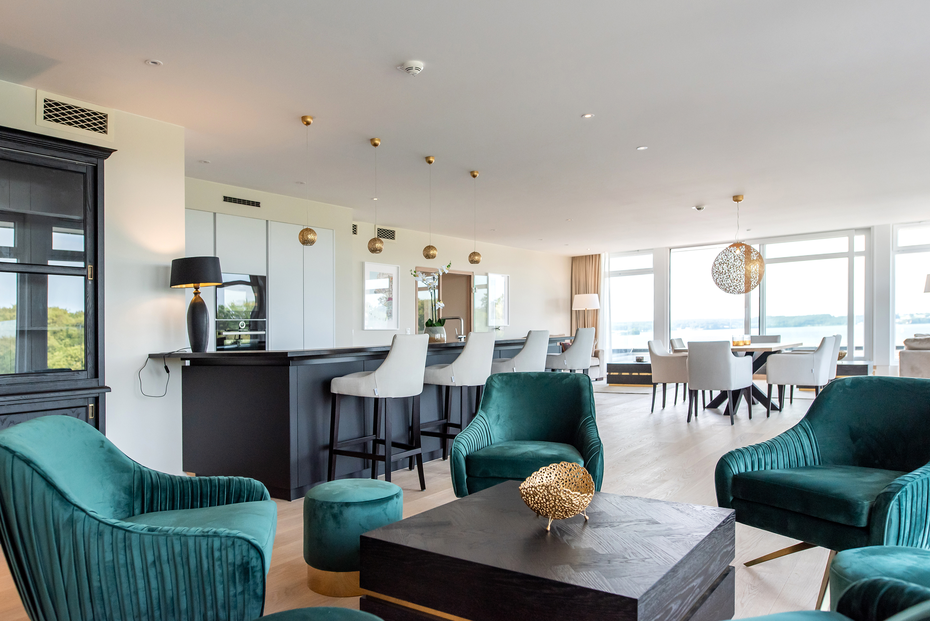 Penthouse-Suite – Hotelzimmer in Glücksburg