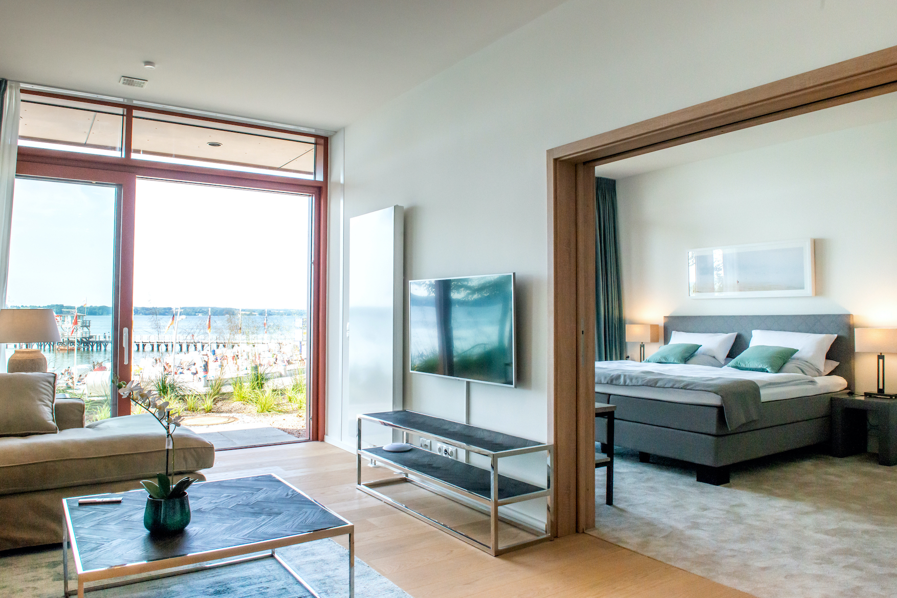Ferienwohnung "Düne" Wasserseite